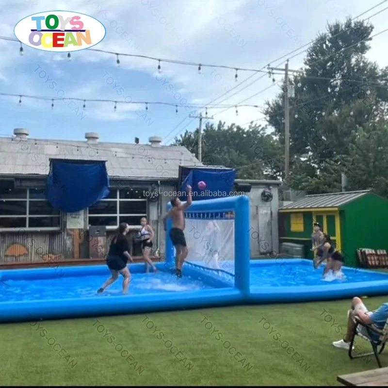 Factory Customized High Quality Outdoor Beach Volleyball Inflatable Volleyball Court Pool Suitable for Adults Kids
