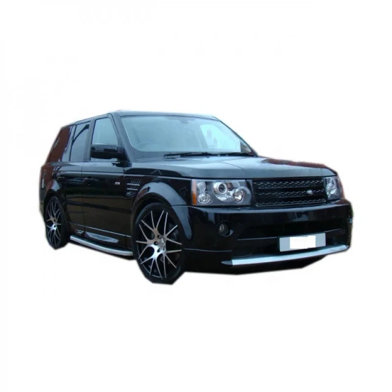 طقم الجسم سوي لسيارة لاند رينج روفر سبورت L320 تجميل (2005-2013) المصد الأمامي والخلفي مع المصباح الأمامي #3