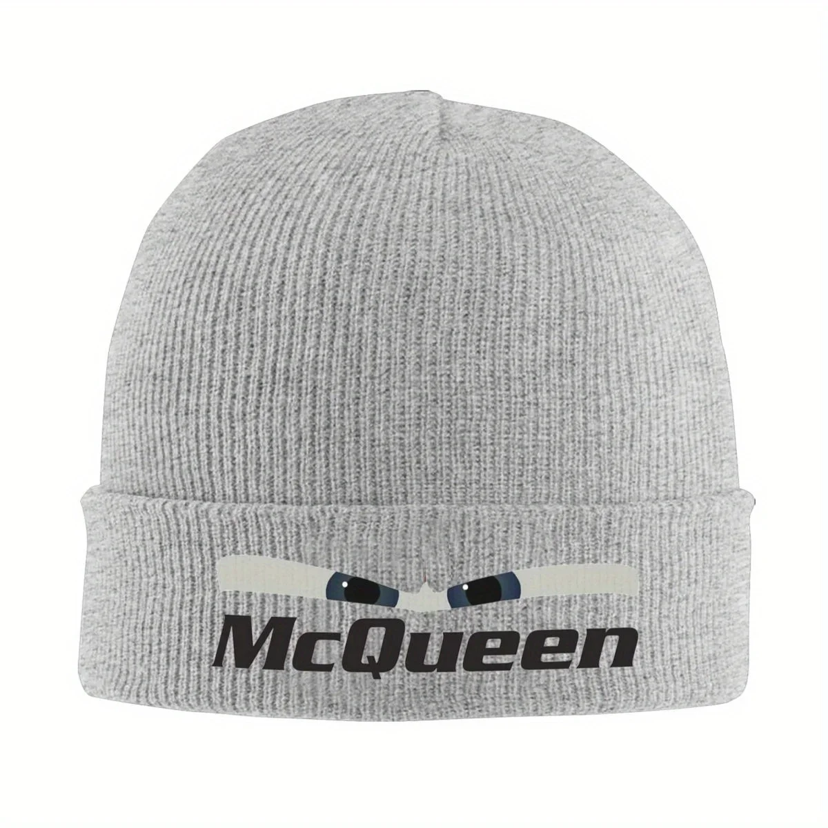 2026 NEW Lightning McQueen Cars 3 Beanie Hats Bonnet Hats Adult Unisex Fashion Outdoor Sport Knitted Hat Spring Pattern Elastic