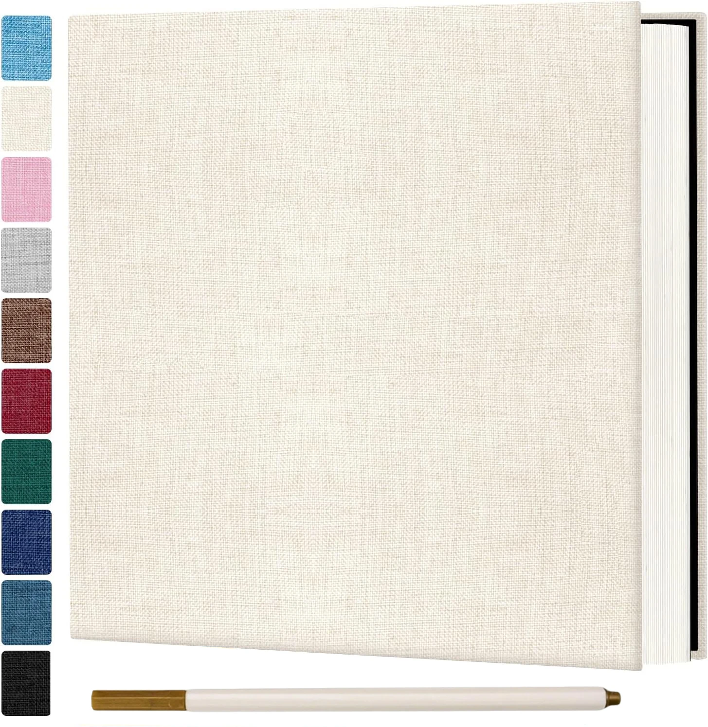 1pcs diy large photo album 4X6 scrapbook 40/60 pages linen cover photo album  suitable  baby  anniversary wedding photos