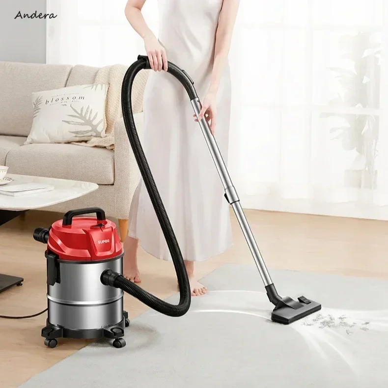 

Barrel-Type Vacuum Cleaner - Large Suction, Industrial & Household, Handheld High Power, Dust All-in-One Machine