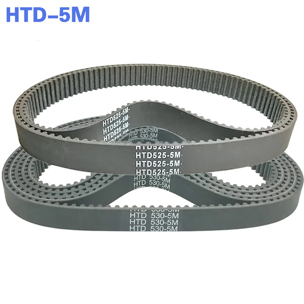 

HTD-5M 1760mm-2350mm Pitch 5mm Timing Pulley Belt Close Loop Rubber Timing Belts Width 25mm Synchronous Belt