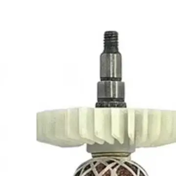 Metal For Rotor Replacement Part For AB100 Angle Grinder 126.5mm Shaft Distance 54mm Fan Motor Repair Accessory