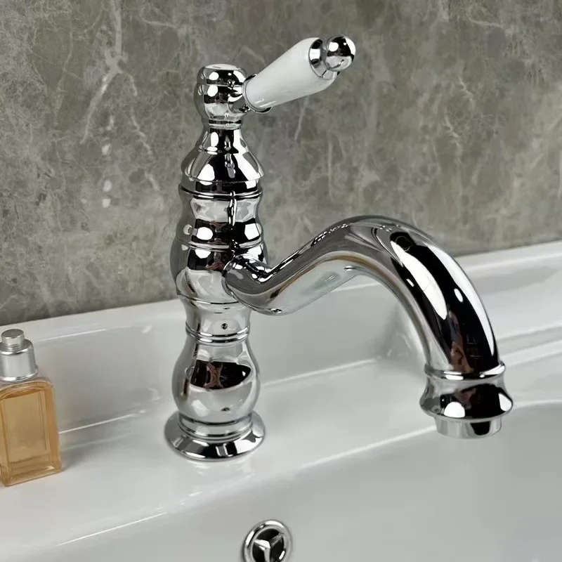 Toilet Washbasin Hot and Cold Rotatable Faucet