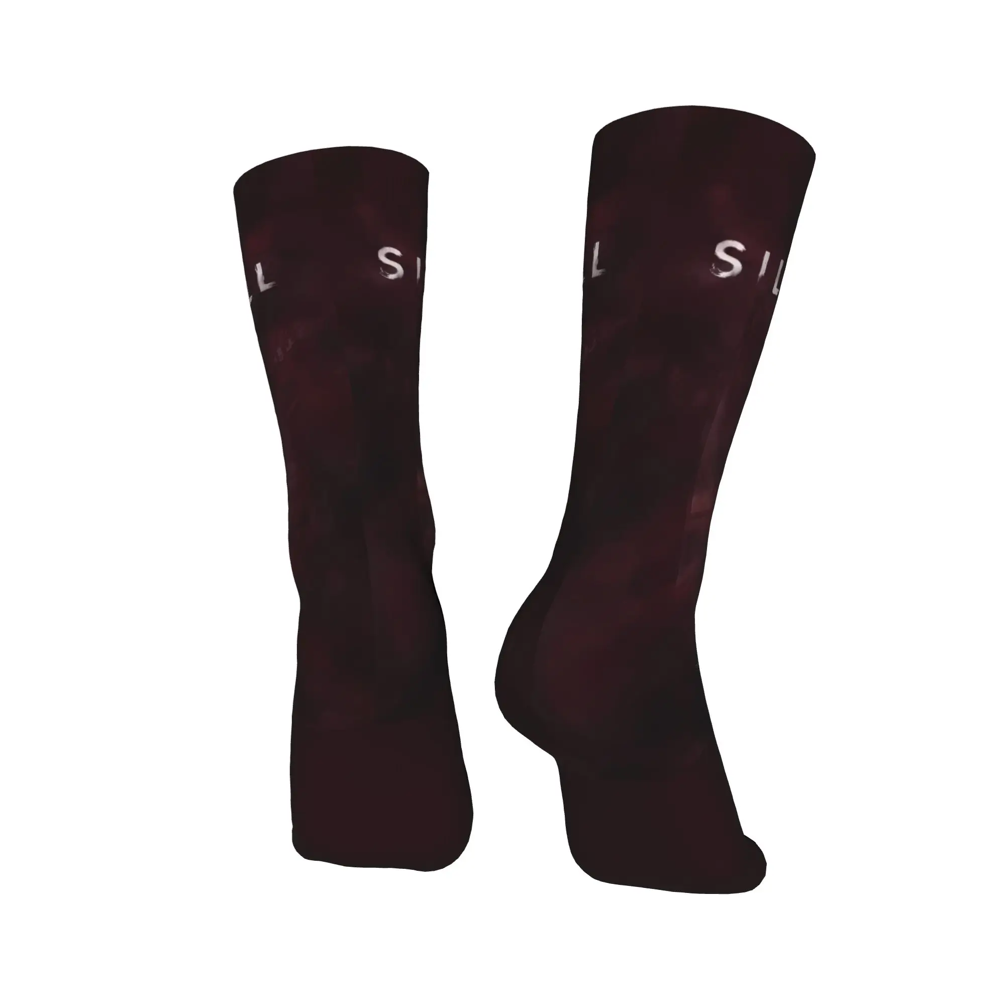 الجوارب الرجالية سايلنت هيل F لعبة الرعب جوارب عدم الانزلاق جوارب عالية الجودة الخريف مضحك نمط الجوارب في الهواء الطلق #4