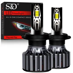 30000lm h7 led farol h1 h4 led canbus h8 h11 9005 hb3 9006 hb4 9012 hir2 lâmpada led 3570 csp kit de automóvel turbo nevoeiro lâmpada 12v