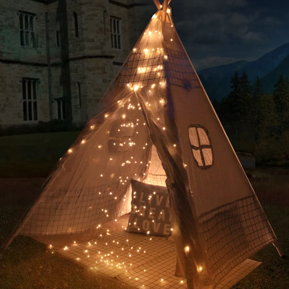 

1Pcs Waterproof Remote LED Star String Lights USB Charging Decorative Fairy Lamp for Party Christmas Wedding Bedroom Garden