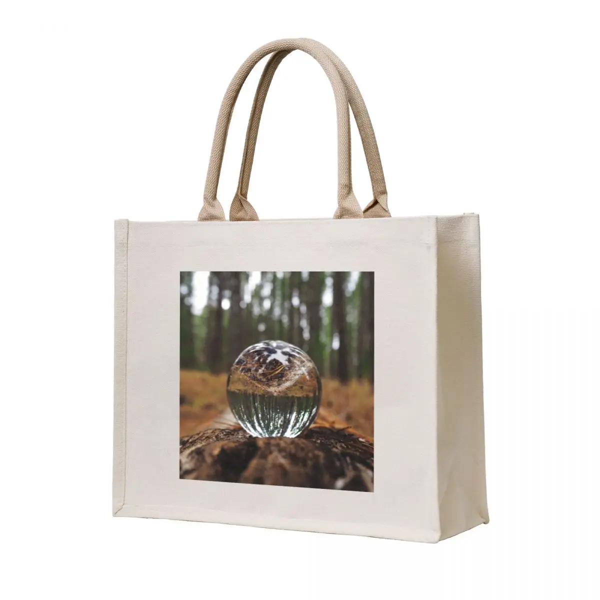 

sphere forrest Tote Bag Reusable bags Gift bag foldable reusable bag cloth woman