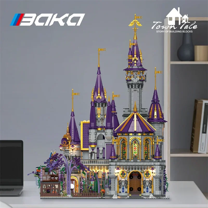 MOC 33210 8514Pcs Magic Castle Model Building Block Assembly Educational Construction Bricks Children Adults Toys Christmas Gift