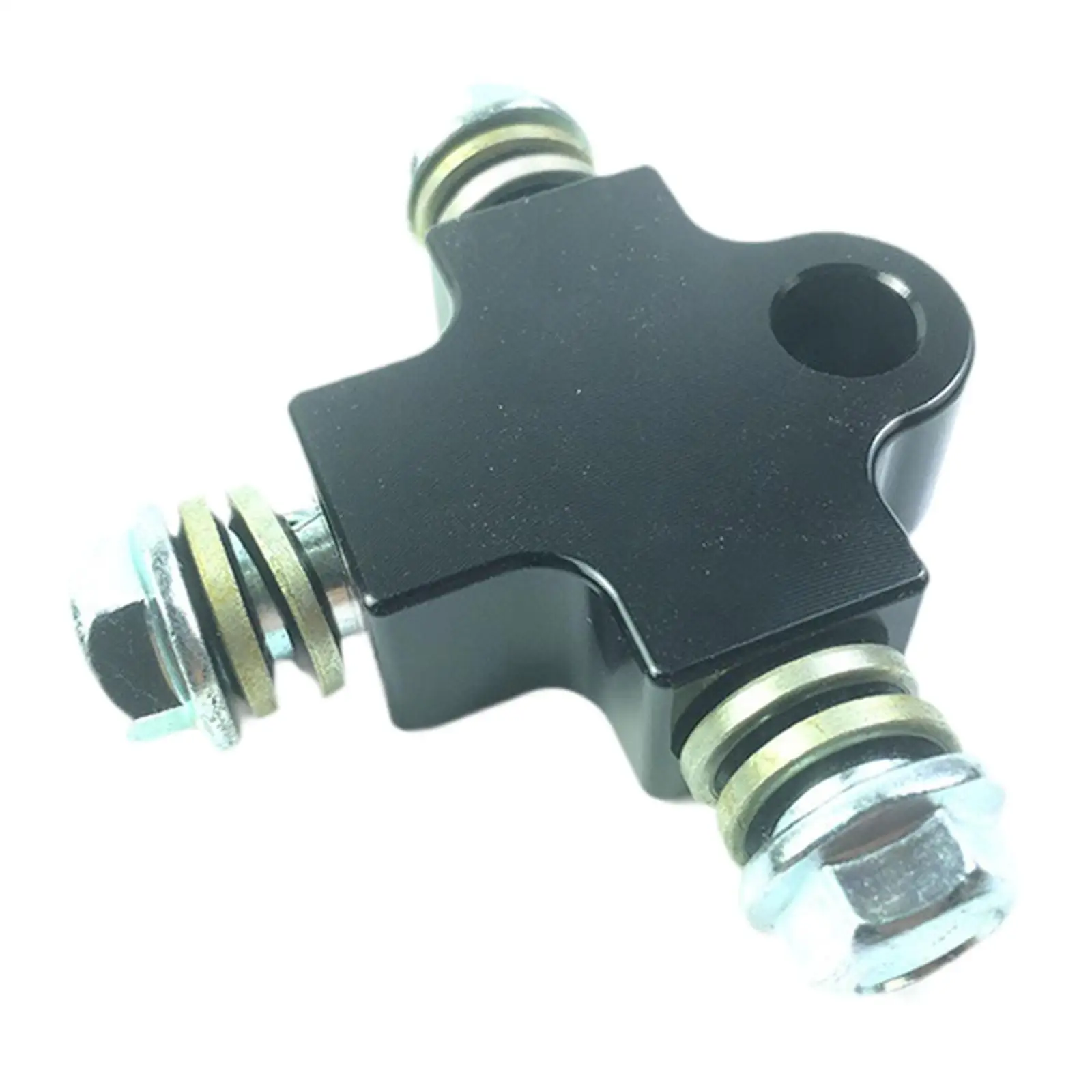 Hydraulic Brake Oil Hose Pipe Three Way Connector Set Aluminum Alloy Conversion Kit for Motorcycles