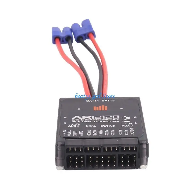 

C7AB Multifunctional Receiver AR12120 Receiver Rich Channel Receiver Supporting DSM2 ABS Suitable for Model Flying