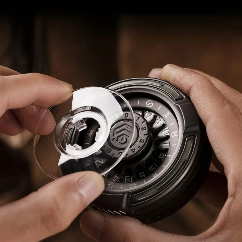 

EDC Fingertip Gyro Stress Relief Toys Lucky Carousel Metal Material Mechanical Structure Exquisite Collection Toy Gift