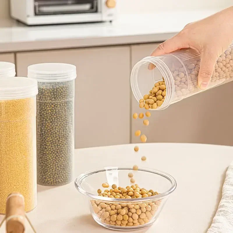 2024 New Type Grain Storage Box Multi Functional Grain Storage Barrel Large Capacity Household Rice Barrel Sealed Moisture Proof