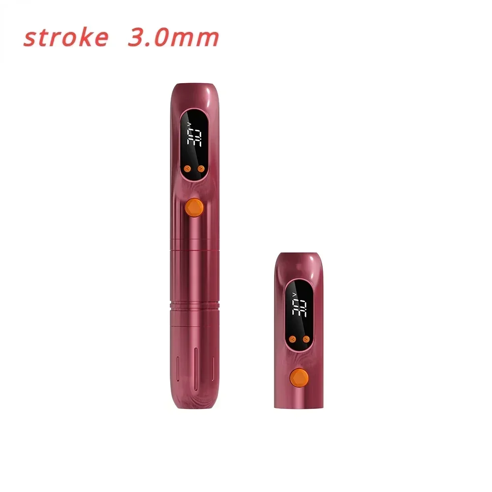 Stroke3.0mm2 Battery PMU MachineWirelessCustom Writing BrushEyebrow PMU Machine for Nano Stroke Tattoo Artist for Body Depiction