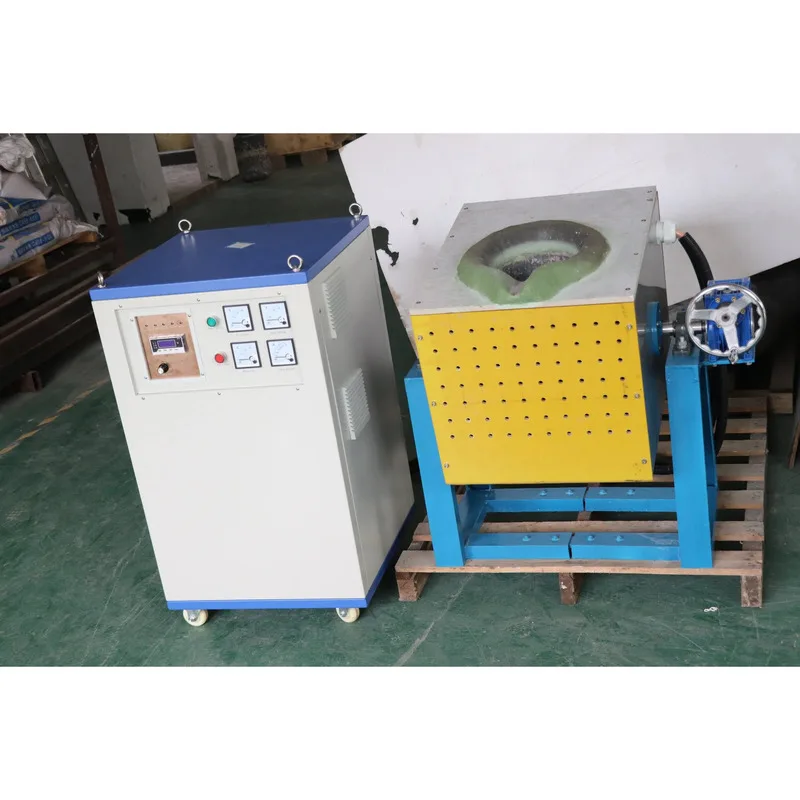 

Mf-100Kw-100Kg Medium Frequency - And Induction Melting Furnace Metal smelting furnace