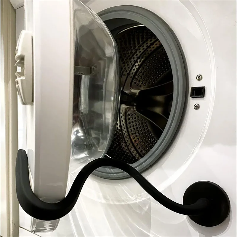 Accessoire de porte de lave-linge magnétique, stabilisateur pour Machines à chargement frontal, installation facile, conception flexible, convient à la plupart des lave-linge et portes de lessive RV, 1 pièce