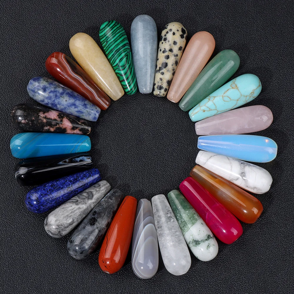 10x30mm Water Drop Shape Stone - Jewelry Making Store 评论和价格