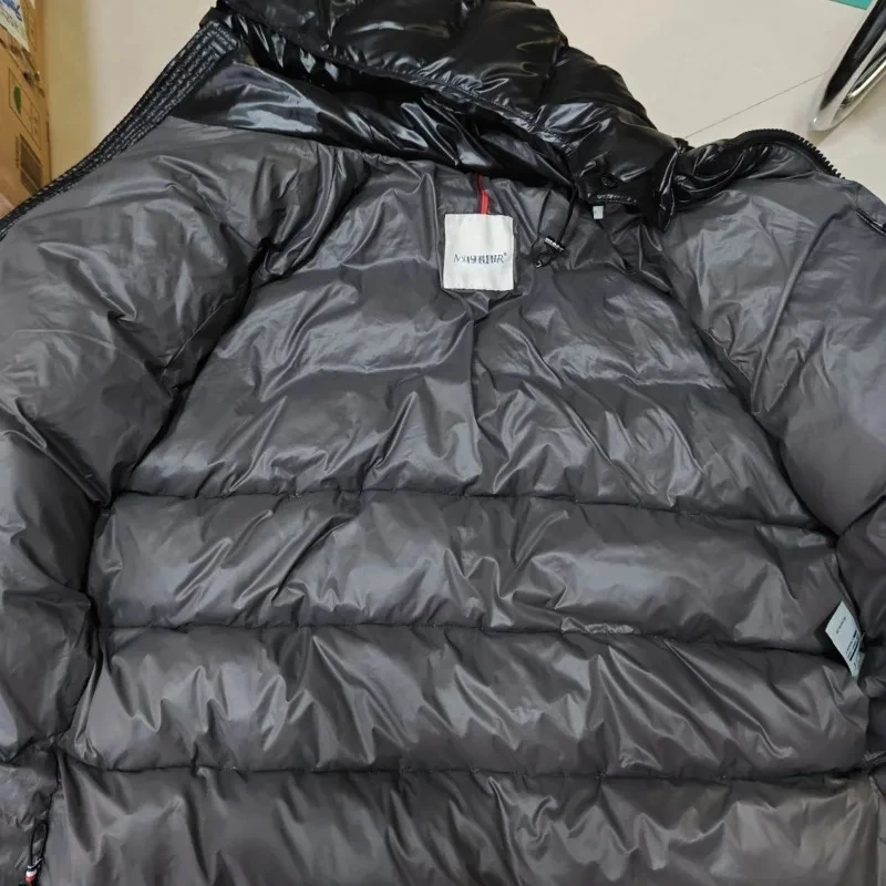 Winter Short Down Couple New Thickened Bright Down Jacket Warm Wash Coat High Quality High Appearance Level Lovers Jackets 2025