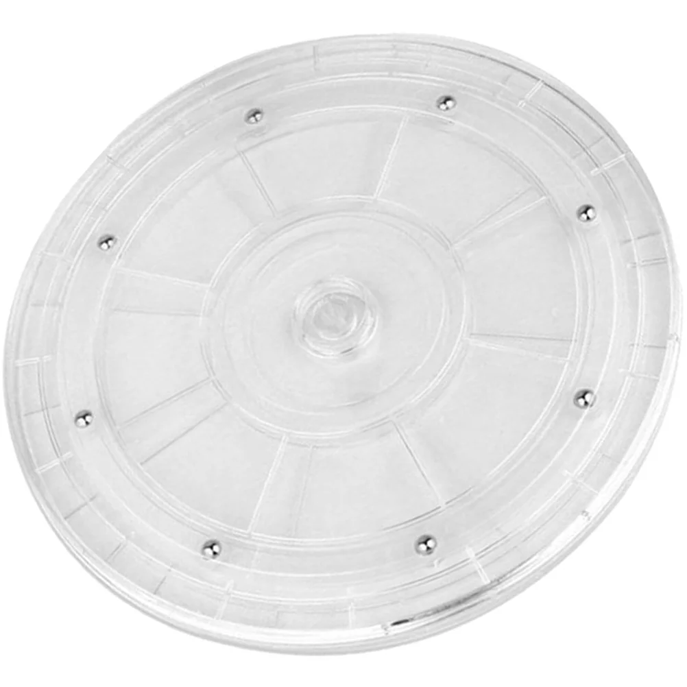 

Storage Household Acrylic Turntable Rotating Tray Multi-functional Rotatable Plate Transparent