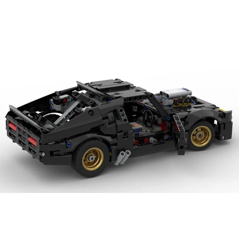 

MOC-250000 New Classic Sports Icon Supercar Building Block Model 740 Parts MOC Boys Children Birthday Christmas Toy Gift