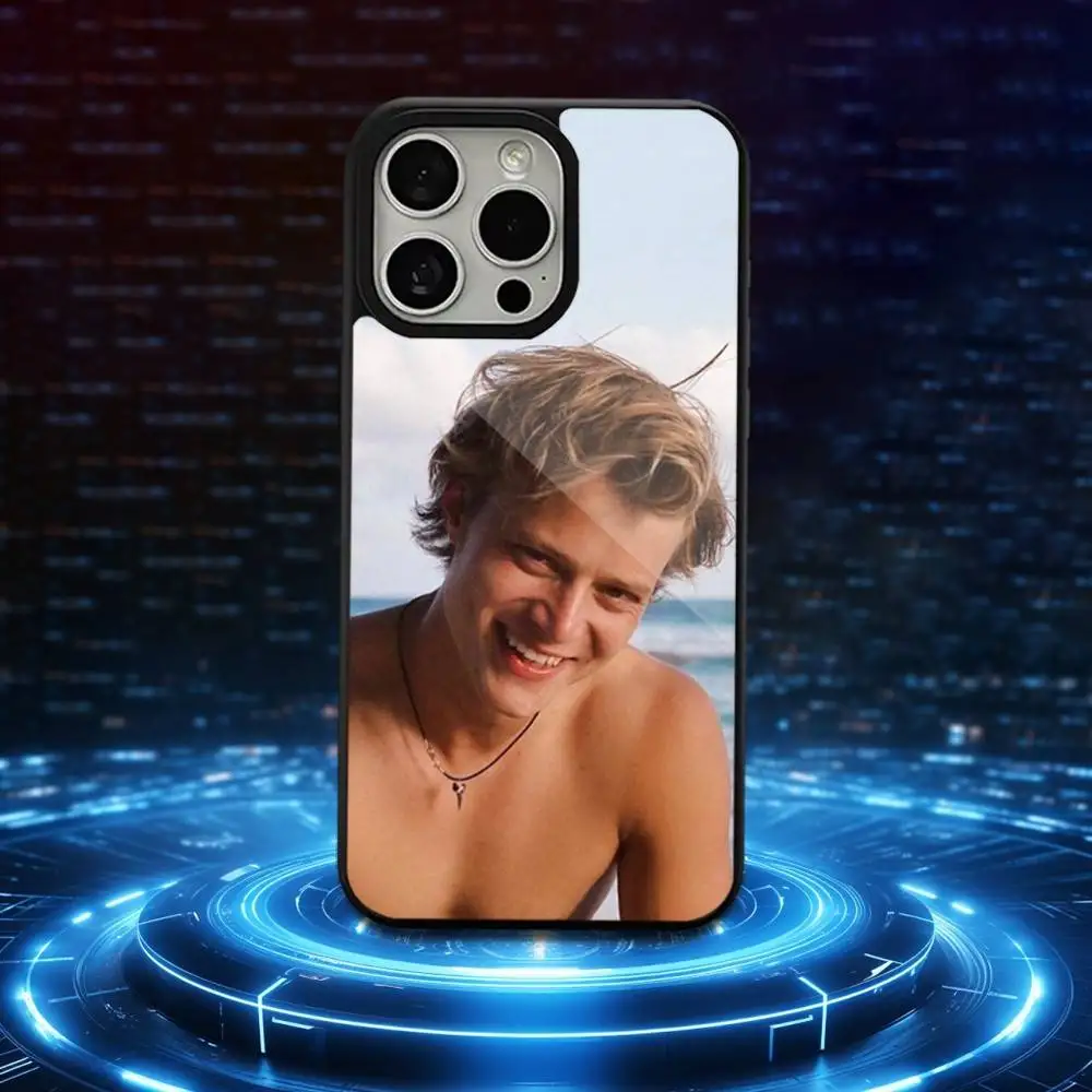 R-Rudy P-Pankow Ator JJ Capa de telefone para iPhone 16,15,17,14,13,12,11,Pro,Max,Plus,Mini,Magsafe, capa de carregamento magnético sem fio