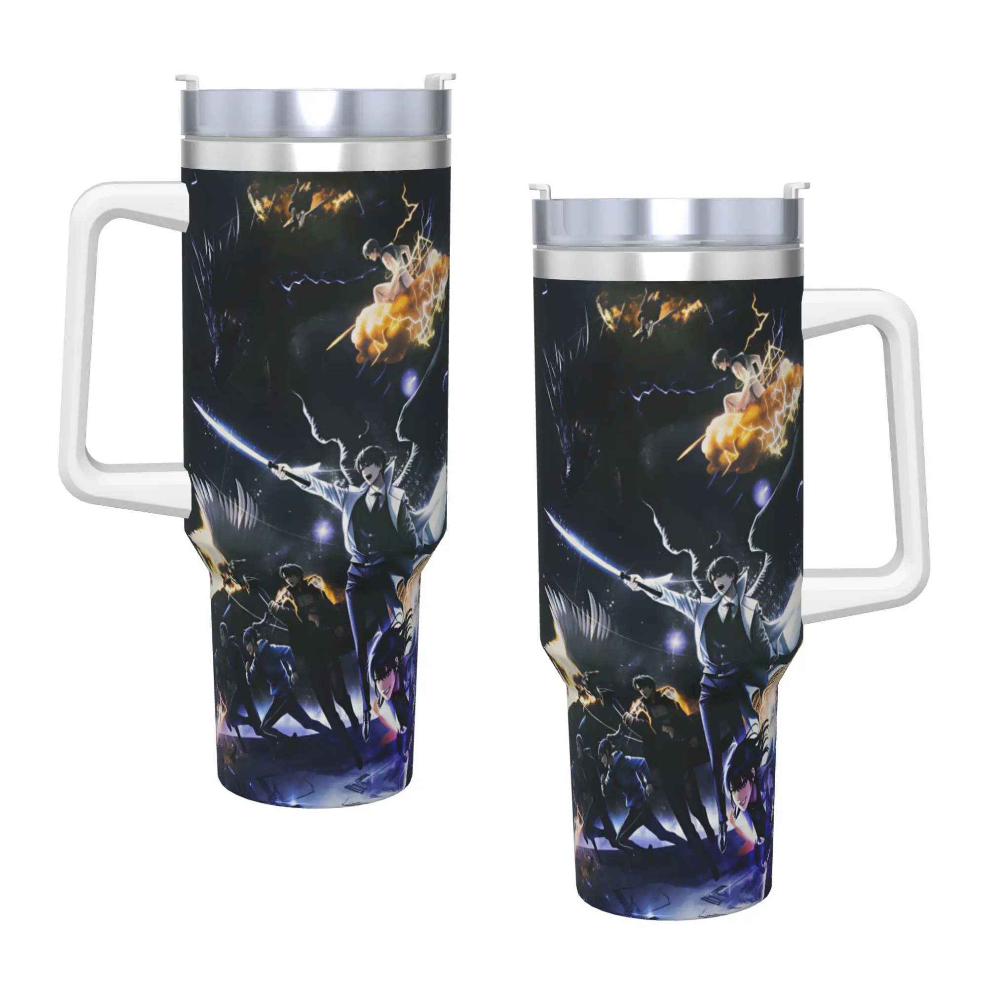 Omniscient Readers Viewpoint Tumbler  Cold Drink Water Bottle Keep Heat Stainless Steel Coffee Mug Printed Driving Mugs Cup