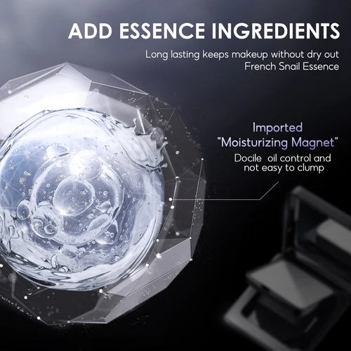 Imagen 2 del producto CARSLAN-polvo prensado mate para cara, compacto, 24H, Control de aceite de larga duración, polvo de ajuste suelto translúcido para Maquillaje facial