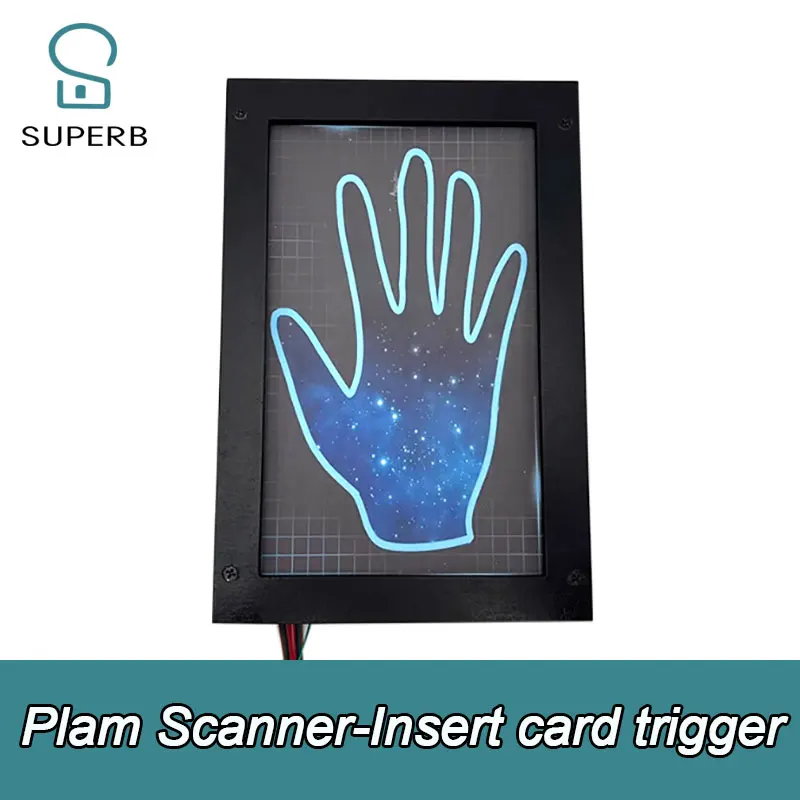 escape room plam scanner prop insert card prop card slot plam print scanner prop real life escape room puzzle superb 1987
