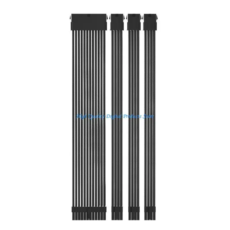 U2JE Professional 18AWG Power Cable Extensions Braided 1x24Pin 1x8Pin GPU 2x8Pin PCIE