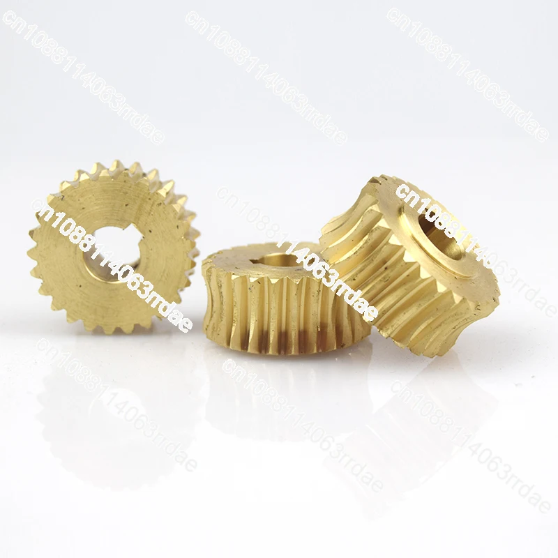 Torno de cobre Worm Gear, Desktop, Huawei Yongfeng, CJM250, 280, 320B, garfo e outros acessórios