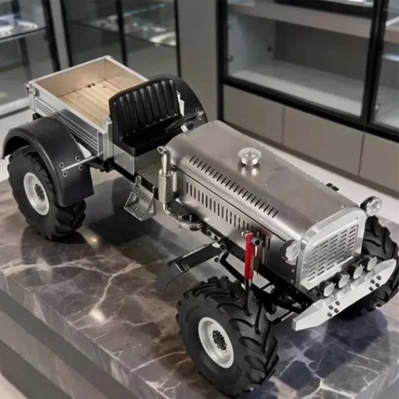 2026 New RC Tractor Metal Model RTR Version Remote Control Climbing Car Model with Motor and Winch Remote Control Car Toy