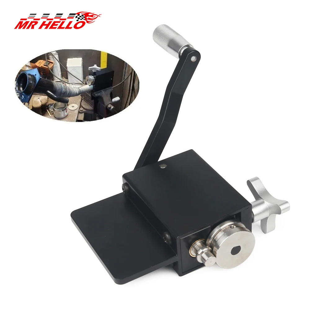 

Tubing Beader Tool Manual Bead Roller Intake and Intercooler Piping Crimping Tool Fit 5/8" or Larger ID Tubes Aluminum