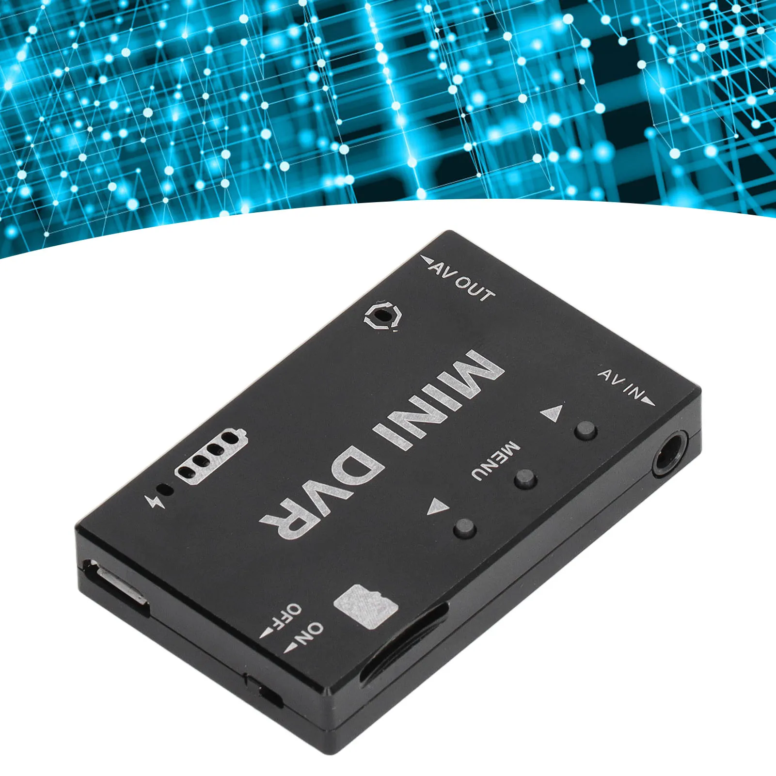FPV DVR Module NTSC PAL Switchable Built in Battery Video Audio FPV Recorder for RC  RC Audio Recorder Module