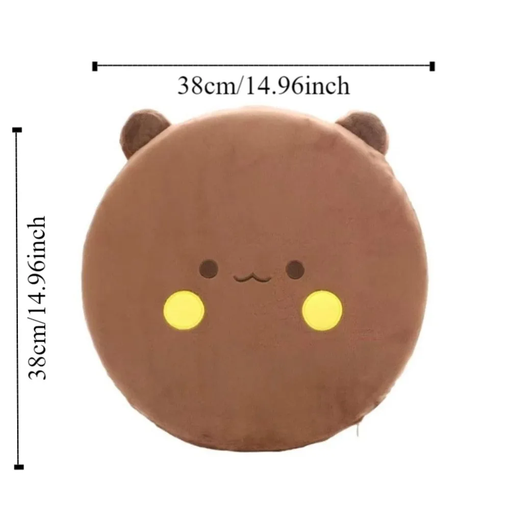Cojín de peluche de Panda Bubu y Yier de algodón PP, juguete de peluche de Panda Bubu y Dudu suave y grueso, redondo y transpirable
