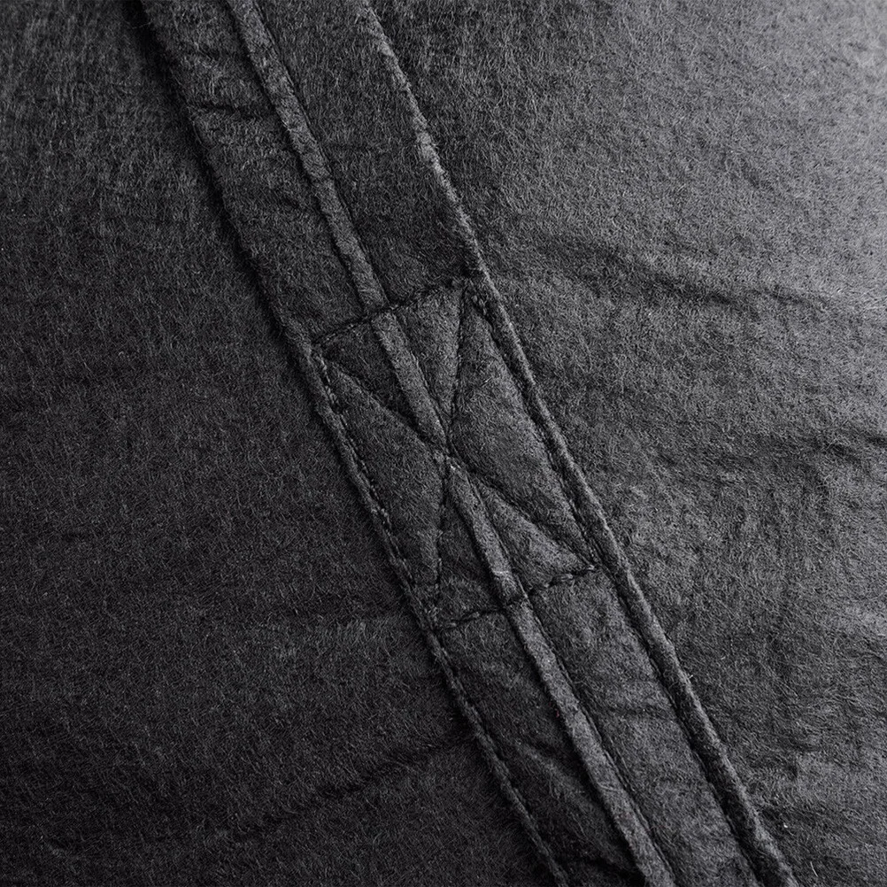 

5pcs Felt Planting Bag Reusable Breathable Round Garden Planter With Drainage Insulation For Indoor Outdoor Herb Vegetable