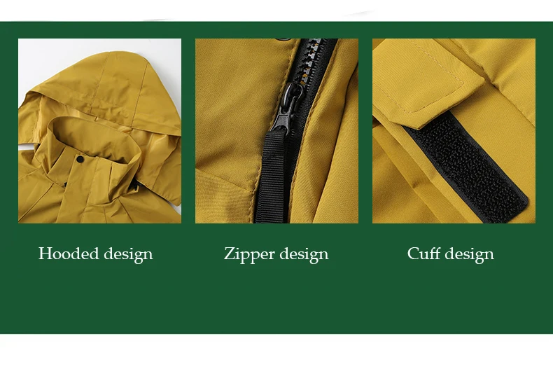 CHRLCK Herren Damen Wanderjacken Wasserdicht Neue Winddichte Windbreaker Camping Klettern Trekking Outdoor-Jacke Unisex – Detail 4