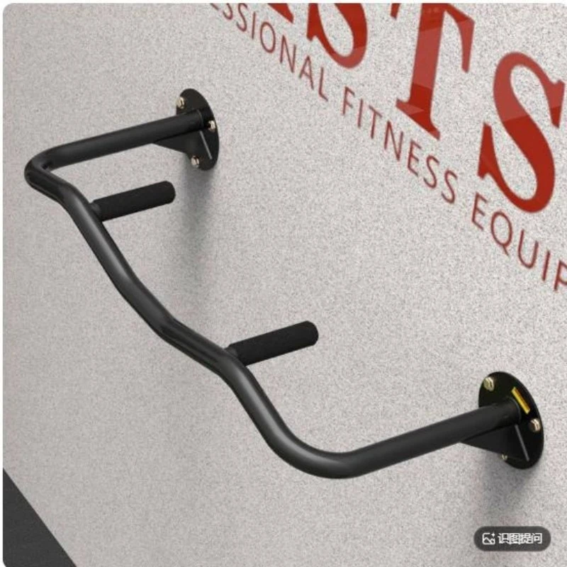 Stainless Steel Wall Mount Single Pole Pull Up Bar Space Saving Household Indoor Portable Fitness Training Equipment