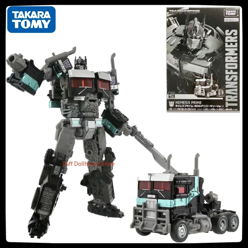 In stock Transformers 40th Anniversary Edition SS-EX Dark Sky Fall  Anime character action figure model toy gift collection