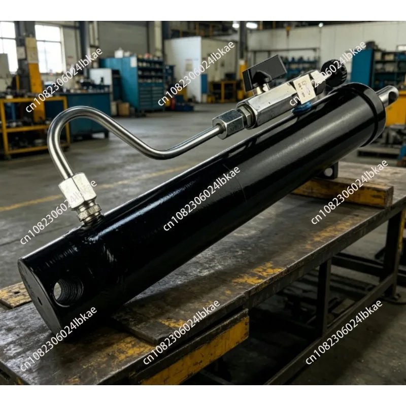 for Metal band saw machine parts: valve-controlled lifting cylinder, band saw hydraulic cylinder assembly