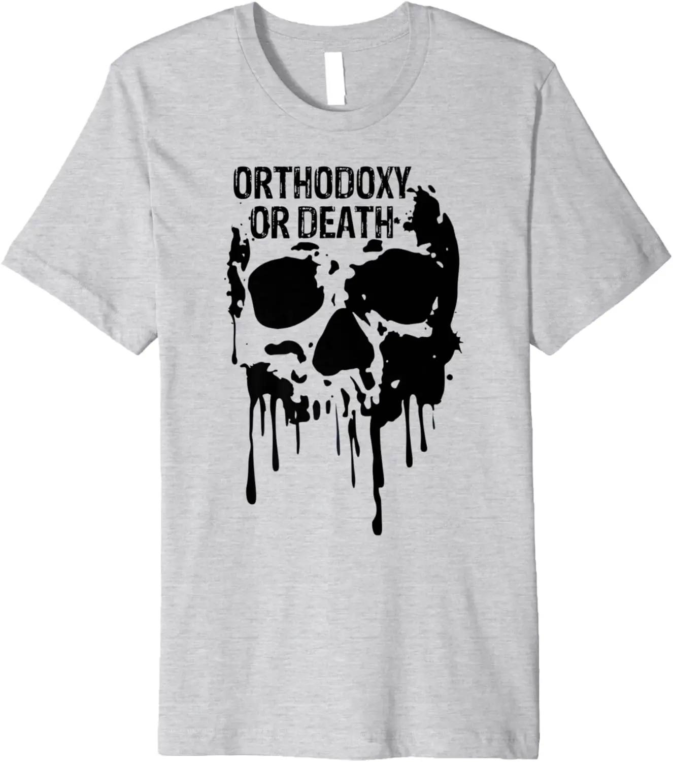 

Orthodoxy or Death - Eastern Orthodox Russian T-Shirt 100% Cotton O-Neck Short Sleeve Summer Casual Mens T-shirt Streetwear