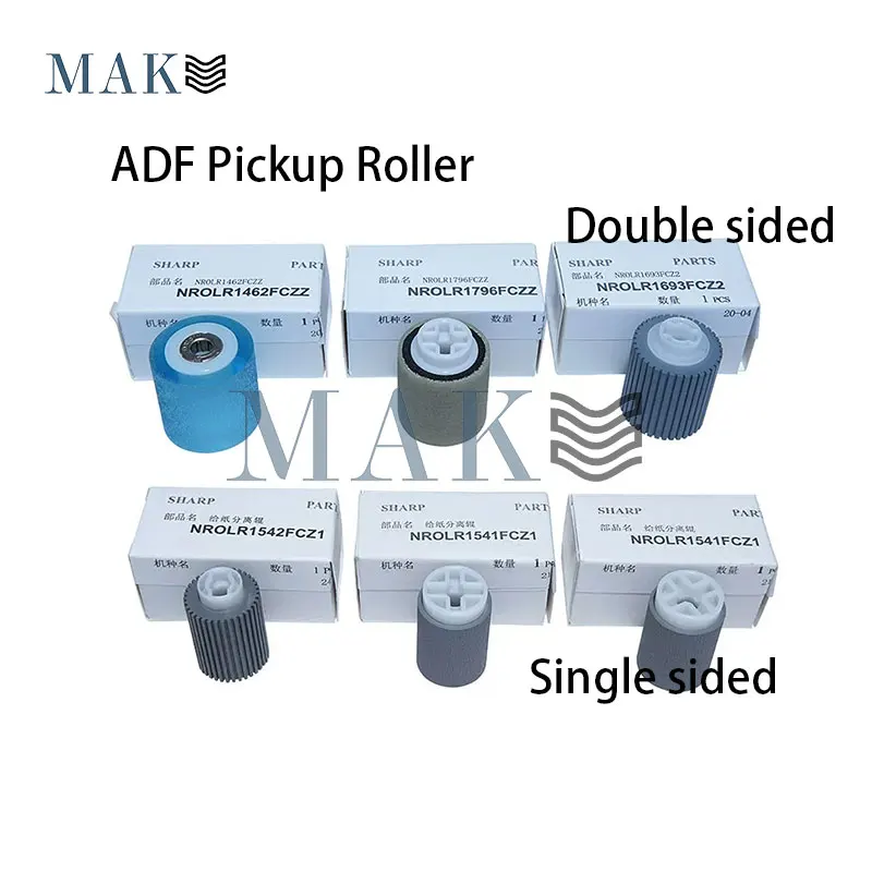 3Set X ADF Pickup Roller For SHARP MX 4110 5110 4111 5111 4112 5112 4148 5148 4128 5128 4140 5140 4141 5141 Doc Feeder