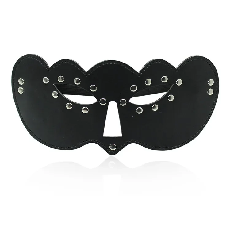 

Bondage Restraints Eye Fetish Masks Blindfold Sex Toys for Couples Leather Exotic Accessories Adult Games Stage Performance Bdsm