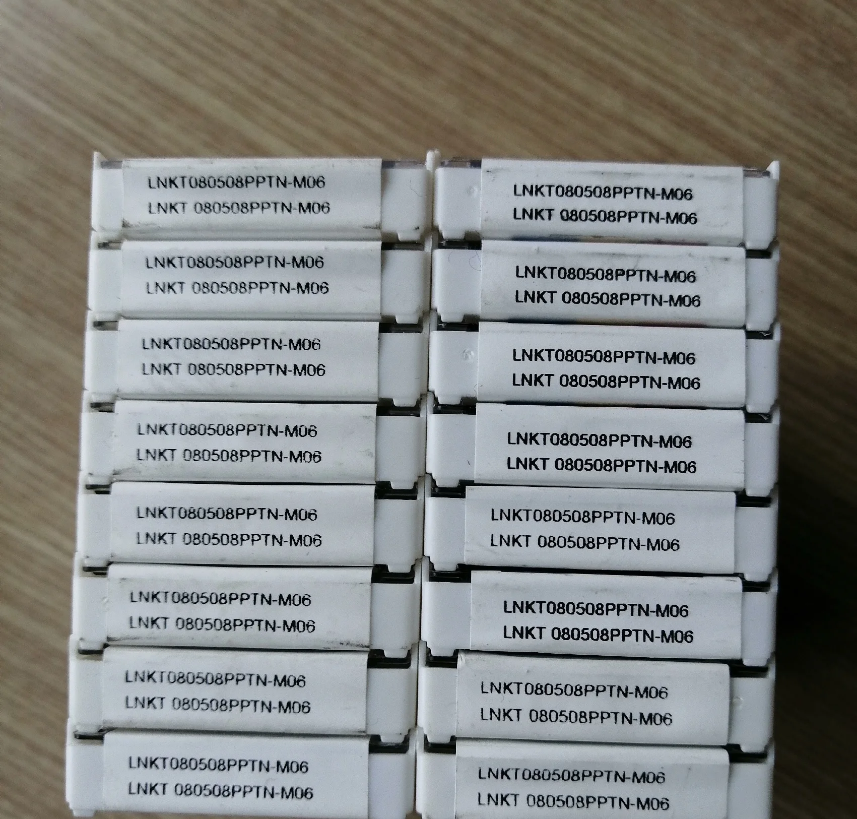 

Hard alloy cutting blades LNKT080508PPTN-M06,F40M