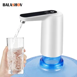 Water pump bottle dispenser Mini Barreled water bottle pump electric USB Automatic Portable Drink water Dispenser Machine Home