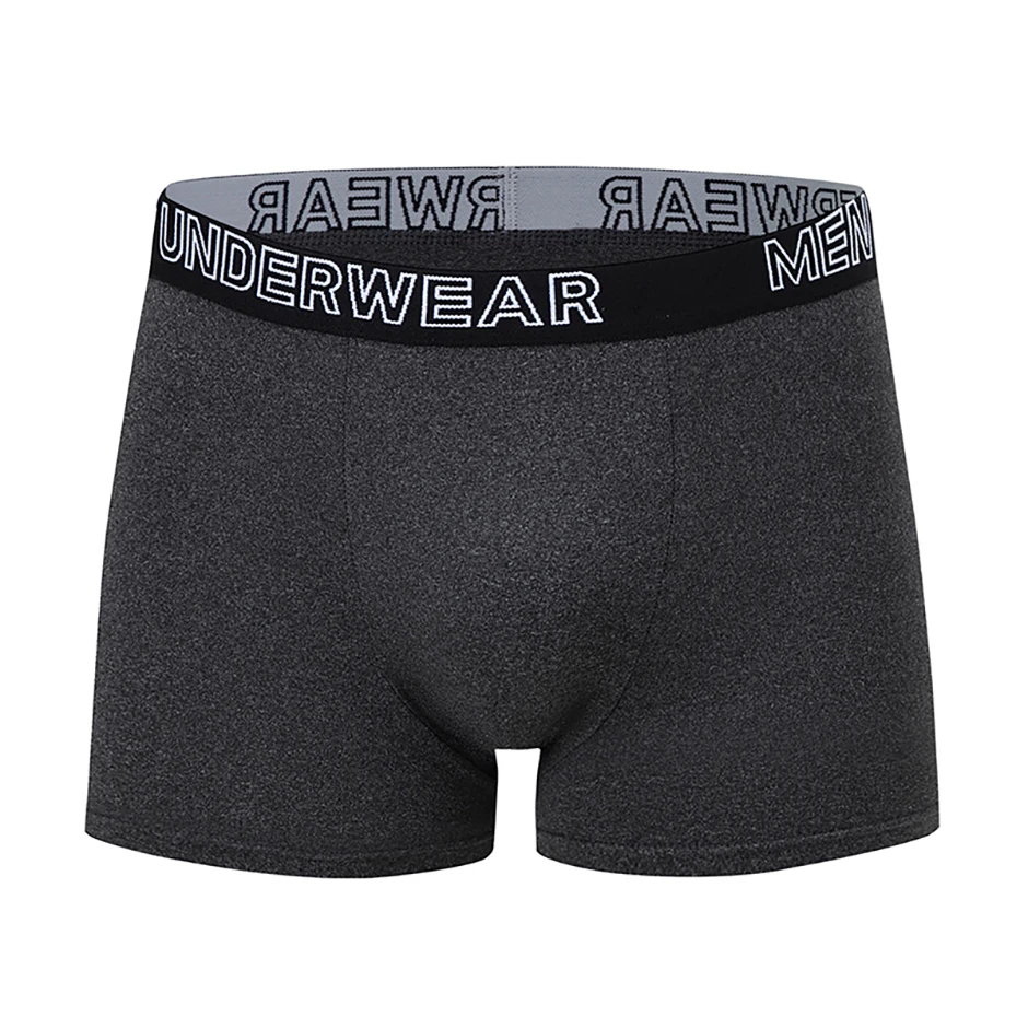 5/10-teiliges Set saisonale modische Herrenunterwäsche, flache Eckhose, bequem, Übergröße, Farbe, Herren-Shorts mit elastischer Taille – Detail 29