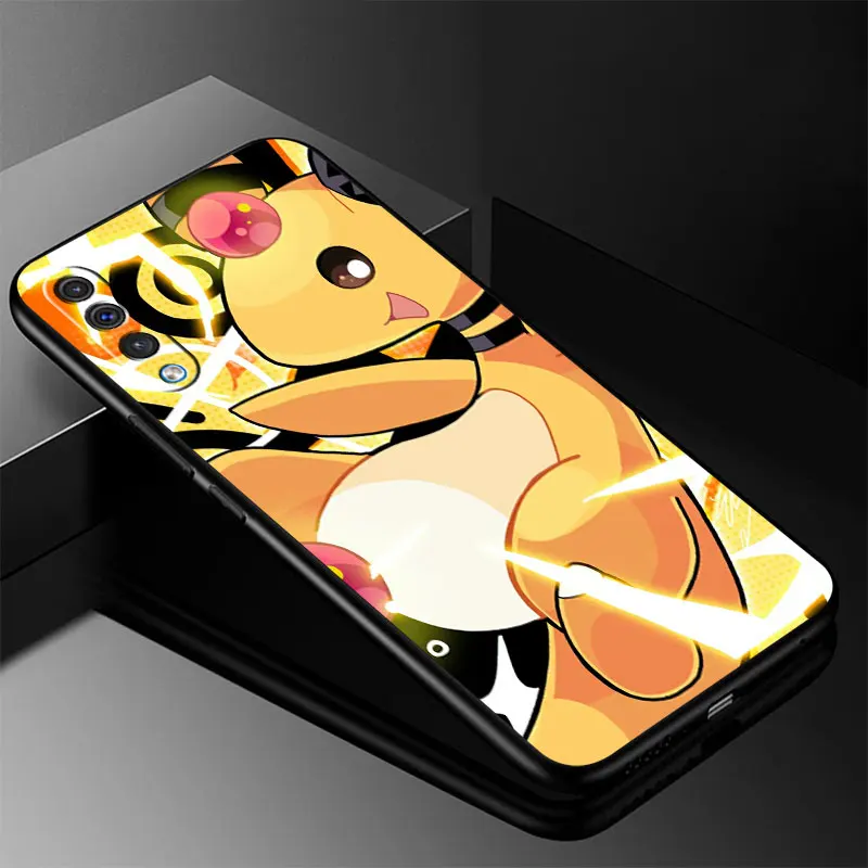 Case For Samsung Galaxy Note 20 Ultra 10 Plus A50 A70 A20 A30 A20 A20e A03 A04 A05 A10 Soft Phone Cover Pokemon Bulbasaur Anime