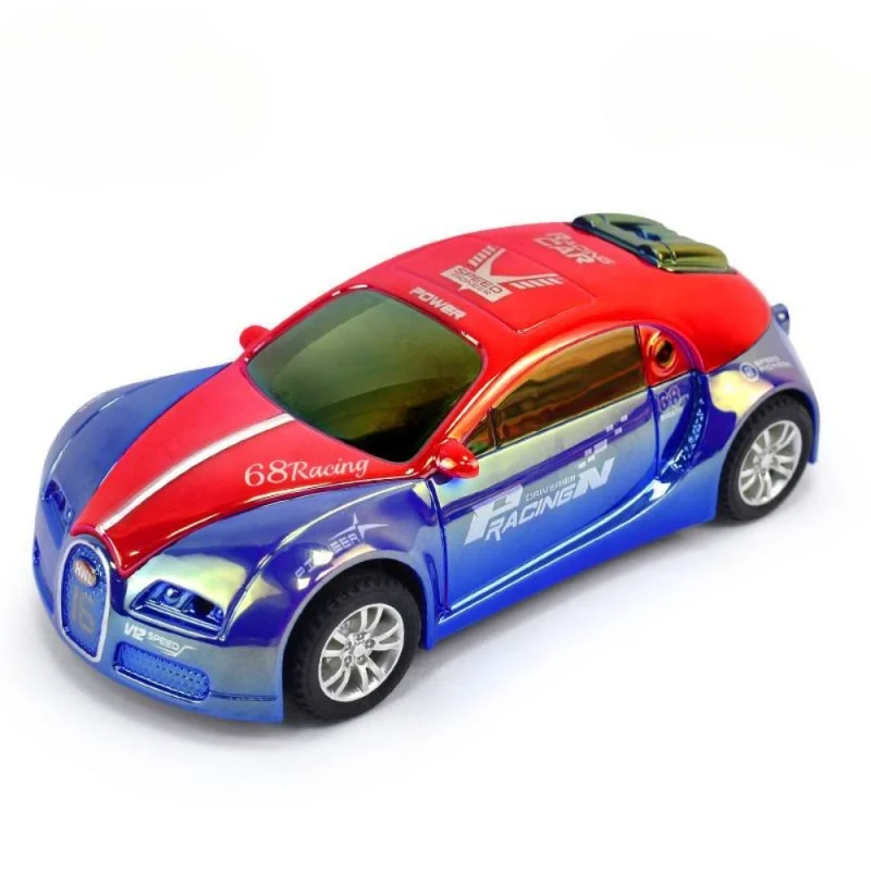 Metalen voertuig Mini-autospeelgoed 1:32 Hoogwaardig plastic automodel met licht en geluid Miniatuur speelgoed Kerstcadeau voor kinderen