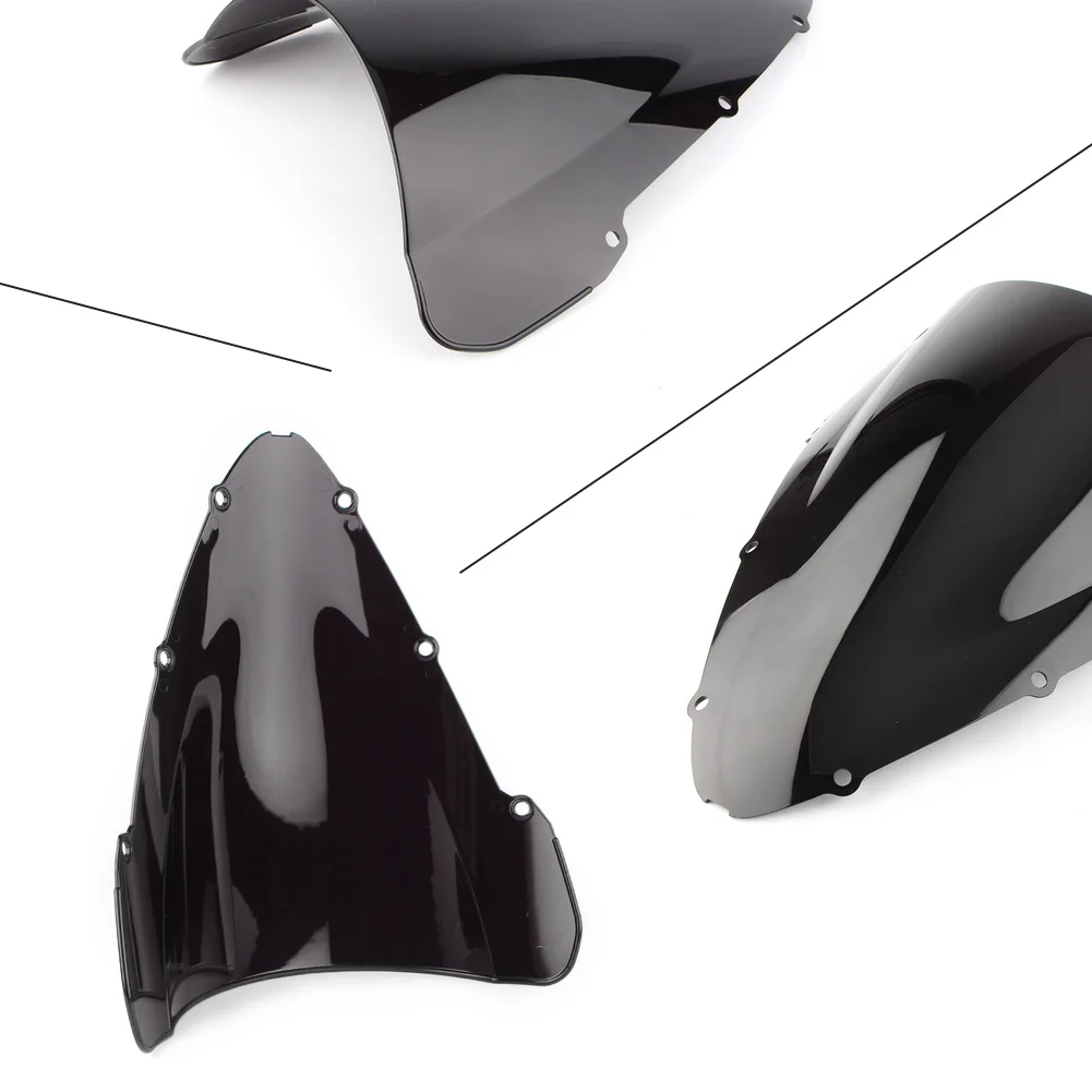 Motorcycle Double Bubble Windshield For Honda CBR600 CBR 600 F4i 2001-2008 WindScreen Accessories Fairing Deflector