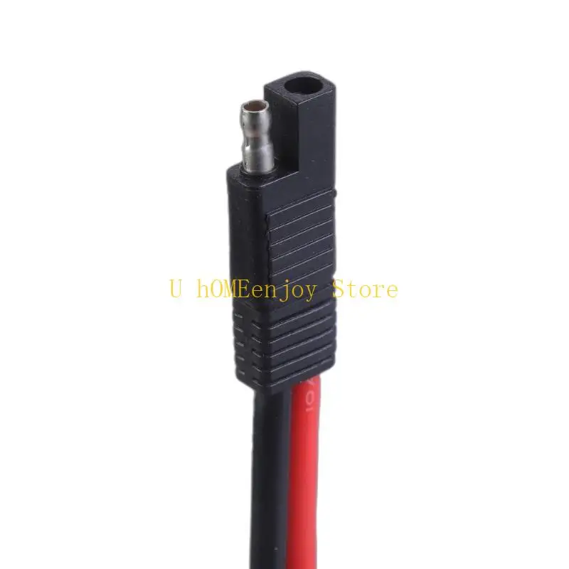 B0KF 10AWG EC8 Male/Female to SAE Power Cord Automotive Cable with SAE Conversion Adapter for Motor Solar Panel