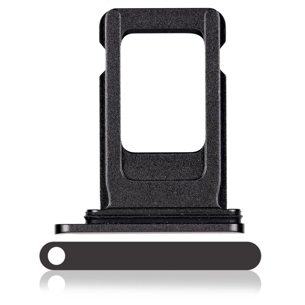 For iPhone 11 SIM Card Holder Slot Single Sim Tray With Eject Pin Tool Replacement Parts